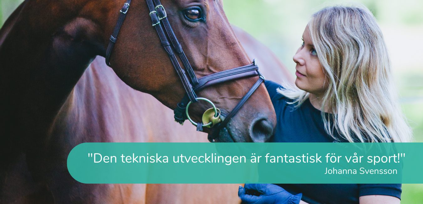Ridsportens tekniska utveckling Johanna Svensson om Ridesum