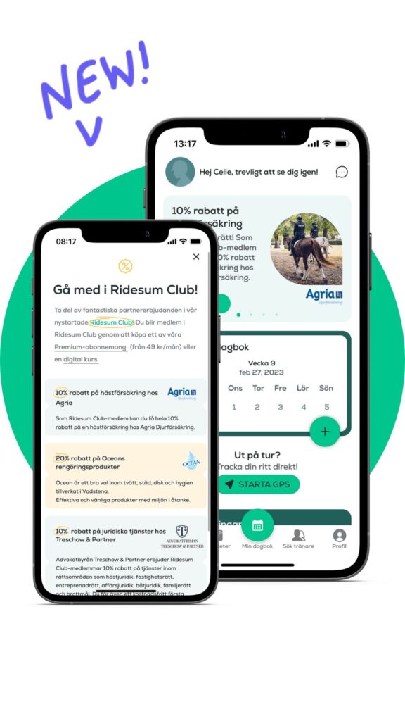 Ridesum Club mockups