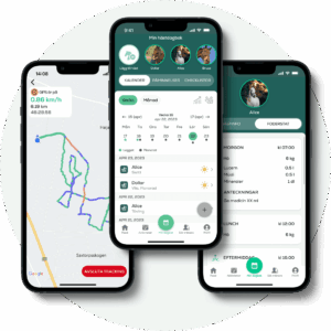 Hästdagboken i Ridesums app